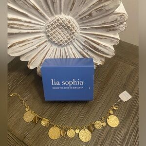 Lia Sophia golden girl bracelet